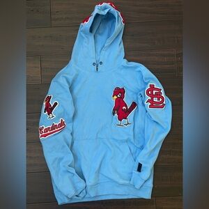 St. Louis Cardinals Blue Hoodie